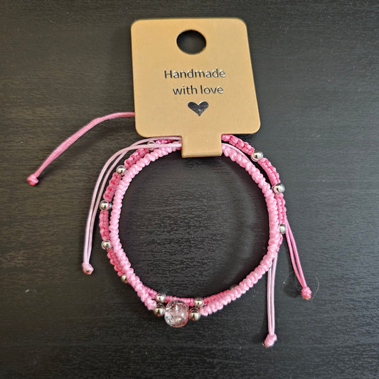 Beaded Macrame Bracelet